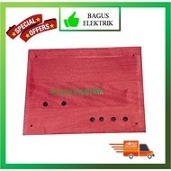TNB METER BOARD WOOD 9" X 12" SINGLE PHASE KAYU METER PAPAN TNB