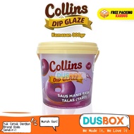 Collins Dip Glaze Taro 300g Collins Donut Topping/ Donut Jam/ Collins Donut Jam/ Dip Glaze/ Collins 