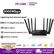 【Internet speed greatly improved】TP-LINK 4G/5G SIM Wireless WiFi Router 9900Mbps Unlimited Data High