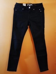 CK黑色牛仔褲26腰