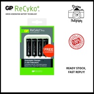 GP Recyko+ Rechargeable PB420 Charger (Include 4s AA 2000mAh AA Pro Batteries)