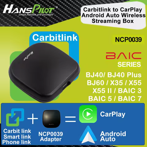 NCP0039 0036 Baic BJ40 Plus BJ60 X35 X55 X55 II BAIC 3 5 carbitlink smartlink easy connection to Wir