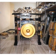 Gong Diameter Besi Kuningan 40cm fullset