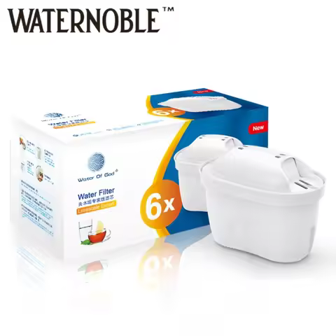 Waternoble for BRITA MAXTRA+ Replacement Water Filter Cartridge Compatible with BRITA Jugs Reduces C