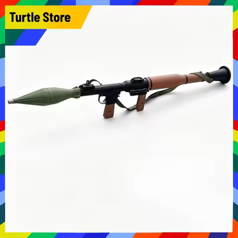 3D Printed RPG Non-firing Rocket Launcher Model Science Education Equipment Cosplay Prop Unfunctiona