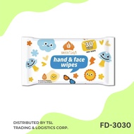 TSL - SHUTA HAND AND FACE WIPES FD-3030, 30's x 5