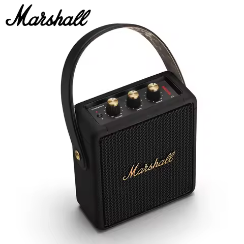 Marshall Stockwell II Portable Bluetooth 5.0 Speaker Wireless Outdoor Travel Speaker IPX4 Waterproof