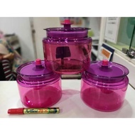 Tupperware Counterpart 1.2L (3 pcs) / Balang Kuih / Bekas Kuih biskut raya