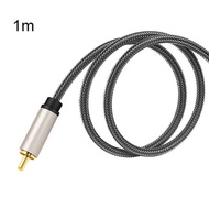 VM Digital Coaxial Audio Video Cable Stereo SPDIF 3.5mm to RCA for Xiaomi Mi 12 TV