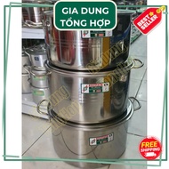 Stainless Steel Pot 430 TITHAFAC Tien Thanh, SIZE: 34CM - 36CM - 38CM