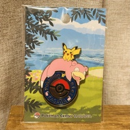  [現貨] 香川 Pokemon Centre 襟章 限定 比卡超 呆呆獸