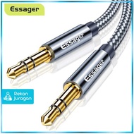ESSAGER 3.5mm AUX Cable Audio Male to Male Adapter Braid 1.2M - EYP35-DY0G