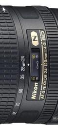 Nikon原廠維修零件 AF-S NIKKOR 24-120mm F4 G ED VR 維修零件，鏡頭銘牌零件，預定零件