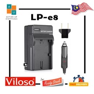 LP-E8 Battery Charger for CANON LP-E8 550D 600D Rebel T3i T2i DSLR Camera AC