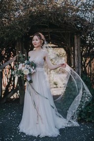 Willowby by Watters Penelope Gown 輕婚紗 (bhldn) 旅拍 草地證婚