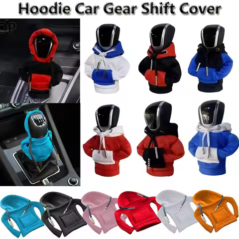 HOT Funny Gear Shift Knob Hoodie Sweatshirt Sweater Design Car Gear Shift Cover,Gear Stick Cover,Uni