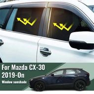 Car Window Sunshade For Mazda CX-30 CX30 2019-2023 2024 CX 30 Customized Car Sunshade Visor Windshie