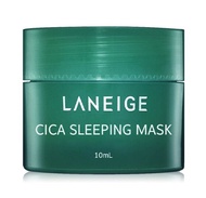 Laneige Cica Sleeping Mask 10 ml. มาคหน้าใส ลาเนจ ซิก้า สลีปปิ้งมาค 10 มล. กระปุกสีเขียว 2025 ทาแล้ว