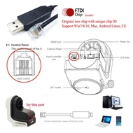 USB To Rj11 Rj12 6P4C Adapter Serial Control Cable EQMOD Cable for - Mount Pc Connect for Hand Contr