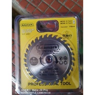 ADAMARK 4inch 30T / 40T CICULAR wood SAW BLADE/mata kayu gergaji bulat angel grinder