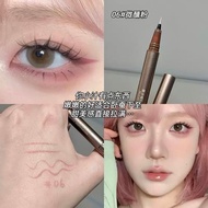 FAICCIA Ultra Fine Eyeliner Pen Waterproof Non-smudging Pink Brown Lower Eyeliner Newbie Friendly Co