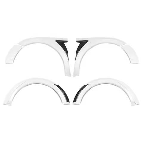Wheel Fender Flare Frame Kit For Camry 2018-2024 SE XSE YOFER Style White