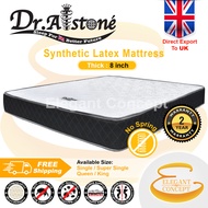 (Edition Export to UK) Dr.Alstone Synthetic Latex 10inch / 8 inches / 5 inch Mattress Tilam (Single/