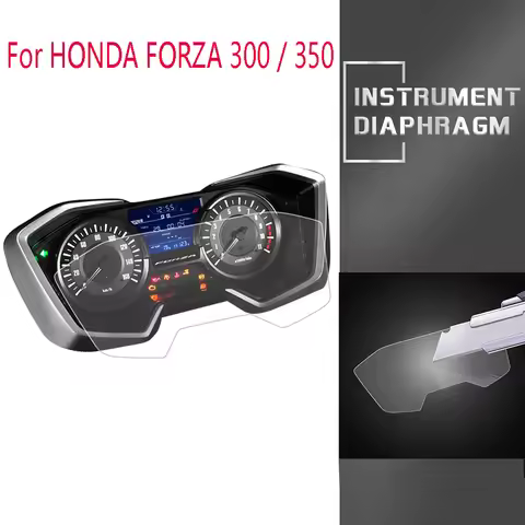 Motorcycle Dashboard Screen Protector Cluster Scratch Protection Film For Honda FORZA300 FORZA500 Fo