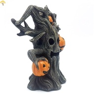 Halloween Tree Demon Statue Outdoor Garden Yard Decor Spooky Sculpture