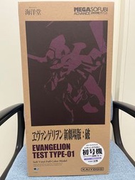 全新 日版 海洋堂 KAIYODO EVA TEST TYPE-01 新．福音戰士 海洋堂 初號機 MEGA SOFT VINYL PAINTED MODEL