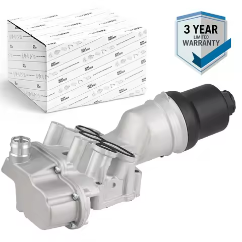 Aluminum Engine Oil Filter Housing Assy 06F115397H For SEAT Altea Exeo Leon SKODA Octavia 2.0T