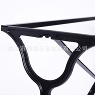 Rectangular Coffee Shop Vintage Classic Stand European Cast Iron Table Leg Metal Dining Table Frame 