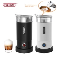 HiBREW M1A Milk Frother 3 in 1 Electric Automatic Milk Steamer Foamer for Cold/Hot Cappuccino