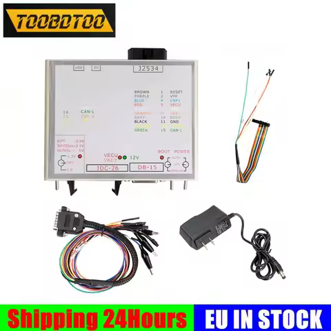 Power Box JTAG OBD Car ECU Programming Tool FLASH Power Box Works For ECU Openport J2534 Device Box 