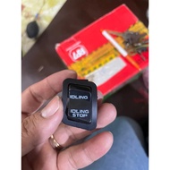 IDLING, IDLING STOP switch button for Honda scooters