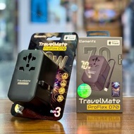 門市全新現貨!! Elementz TravelMate ProFlex 70W Travel Adapter (PT-D70)