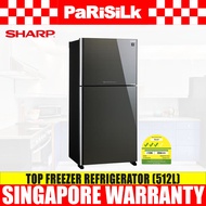 (Bulky) Sharp SJ-PG51P2-DS Top Freezer Refrigerator (512L)