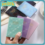 ZELTH 2026 Agenda Book, with Calendar A7 Appointment Book, Mini Pocket Notebooks Students