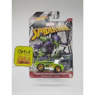 HIJAU HOT WHEELS HOTWHEELS MARVEL SPIDERMAN CAMARO Z28 GREEN
