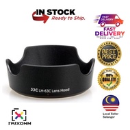 🔥READY STOCK🔥 JJC LH-63C Replacement Lens Hood Shade Canon EF-S 18-55MM f/3.5-5.6 IS (EW-63-C)