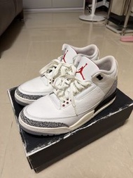 Nike Air Jordan 3 cement白水泥
