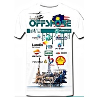 Petronas Offshore Crew Baju TShirt Microfiber Jersey