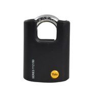 YALE Y121B/40/125|Y121B/50/132 Shrouded Brass Padlock
