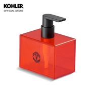 KOHLER Manchester United  stages soap dispenser (MU) ที่ใส่สบู่แมนเชสเตอร์ยูไนเต็ด 27360T-MU-BL