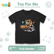 Slender Truck Kids T-Shirt Ages 0 1 2 3 4 5 6 7 8 9 Years Boys and Girls - Kids Tshirt Tops K186 By 