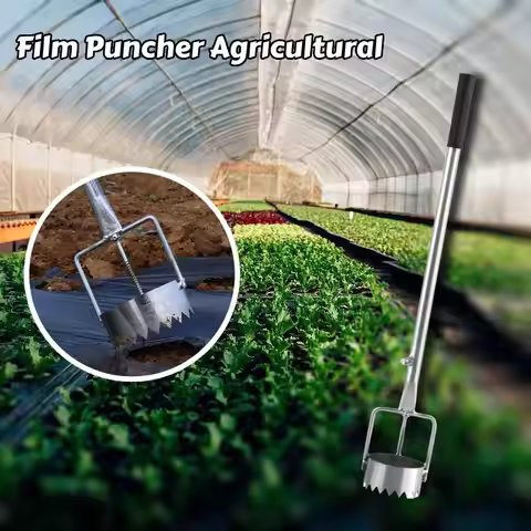 1pc film puncher agricultural Plastic Film Puncture Tool Simple Greenhouse Gardening Tool Set for Gr