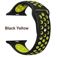 For Apple Watch Nike+ iWatch Series 3/2/1, Replacement Sports Silicone Watch Band 適用於 蘋果手錶 耐克+ iWatch系列 3/2/1，替換的運動矽膠錶帶