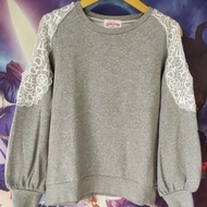 Sailor Moon x GU Spell Pattern Official Anime Girl Crewneck Jaket Jacket Sweater Cewek Woman Origina