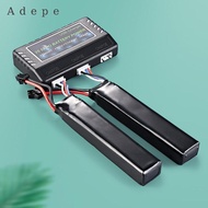[Adepe] 11.1V LI-Po Battery Charger USB Cable Black Balanced Charger Case for 3S Batteris Lithium Ba