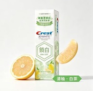 Crest香氛鎖白牙膏 (清柚白茶) 120克 去漬更防漬 4週長效美白-9436 平行進口